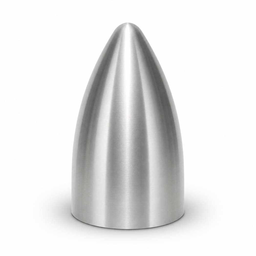 Aerodynamic Spun Metal Nose Cone