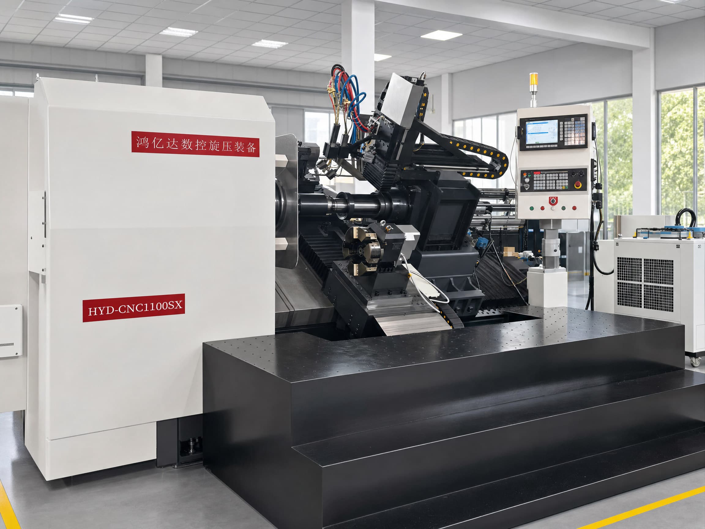 HYD-CNC1100SX - 1100mm CNC Spinning Machine