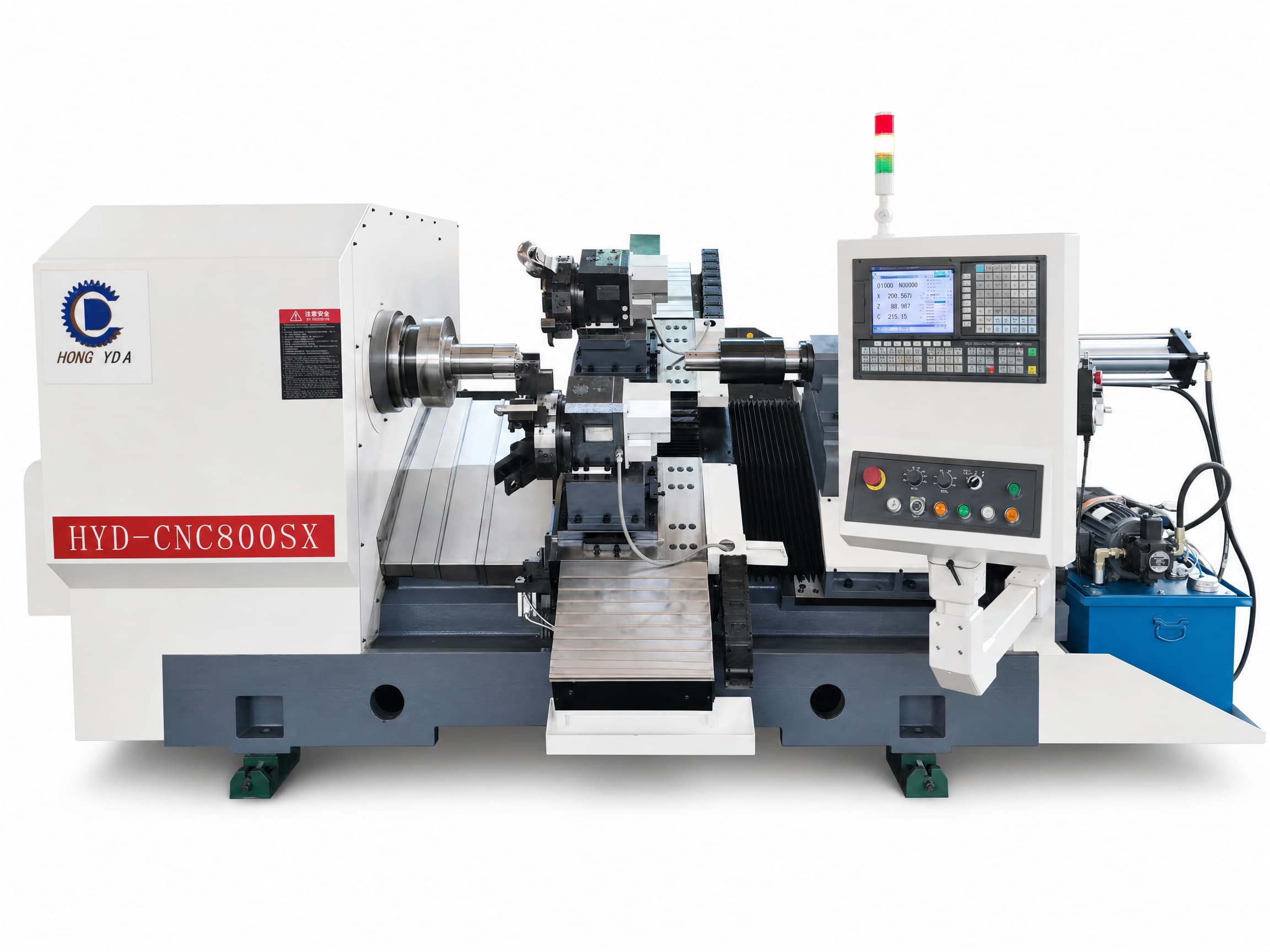 HYD-CNC800SX - Dual-Roller CNC Spinning Machine
